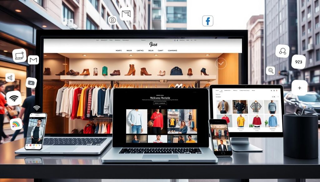 Marketing online para lojas de roupa Marketing online para lojas de roupa