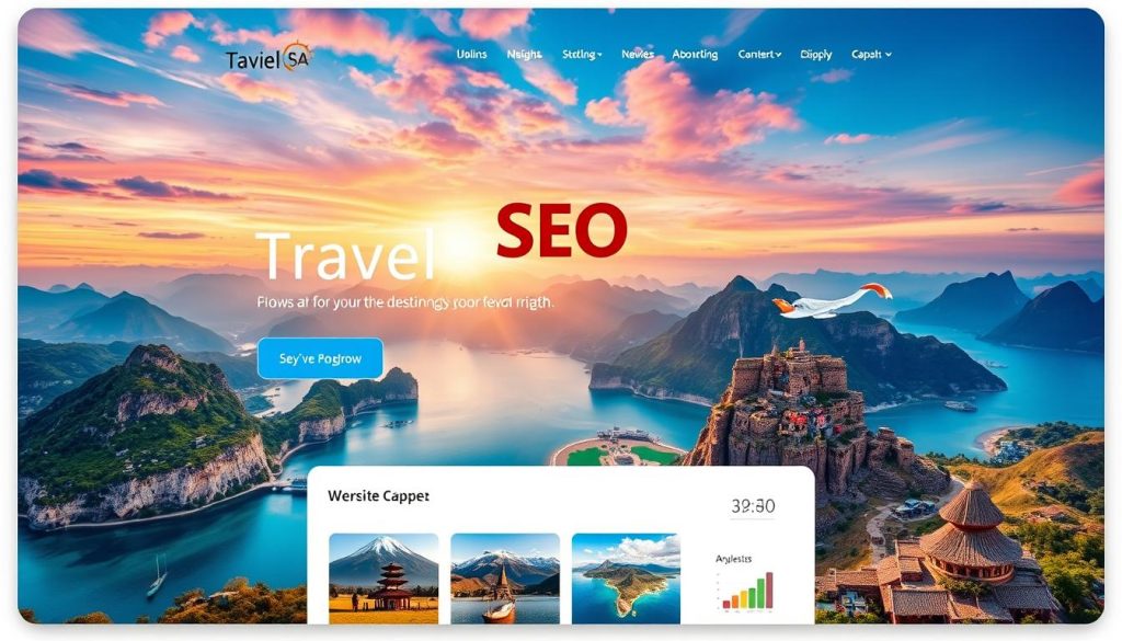 Otimização de site para turismo Otimização de site para turismo