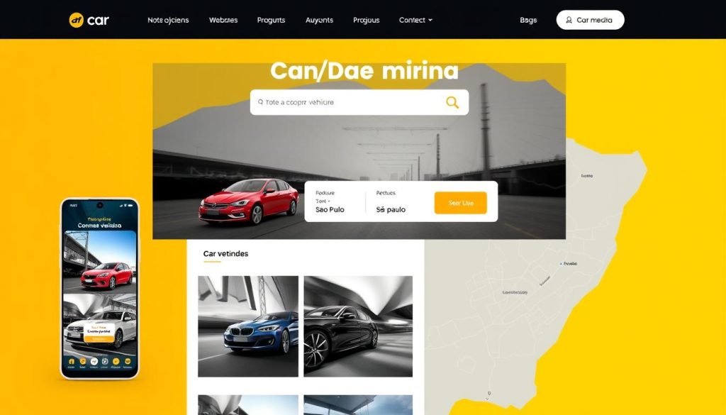 Site otimizado para busca de veículos em São Paulo Site otimizado para busca de veículos em São Paulo