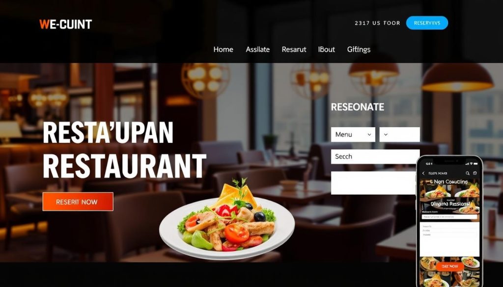 Site responsivo para estabelecimentos gastronômicos Site responsivo para estabelecimentos gastronômicos