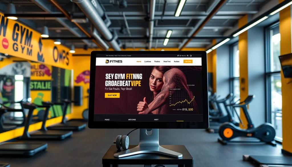 criação de sites para academias em SP